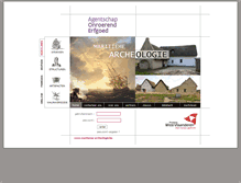 Tablet Screenshot of maritieme-archeologie.be